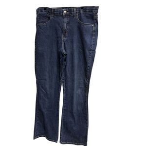 Lee Comfort Waistband Bootcut Women's size 33x29 33w Blue Jean